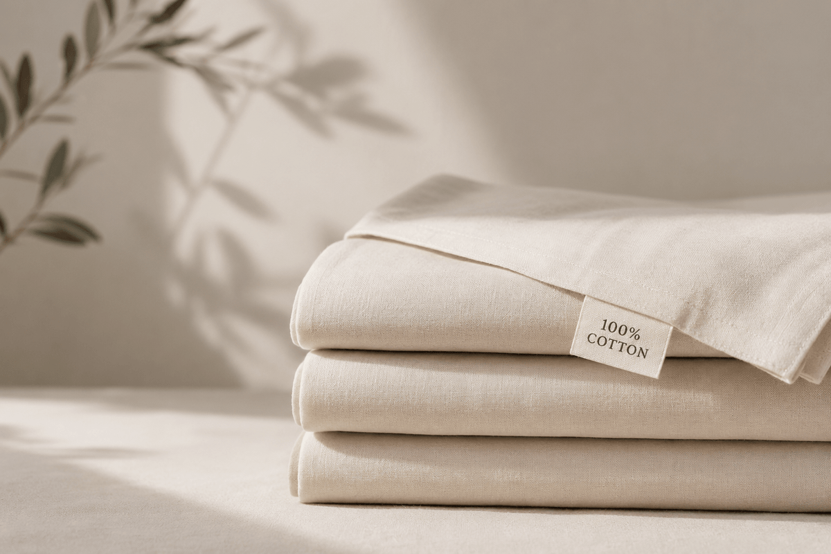 How to Tell If Your Bedsheets Are Really 100% Cotton - The Unhurried Life
