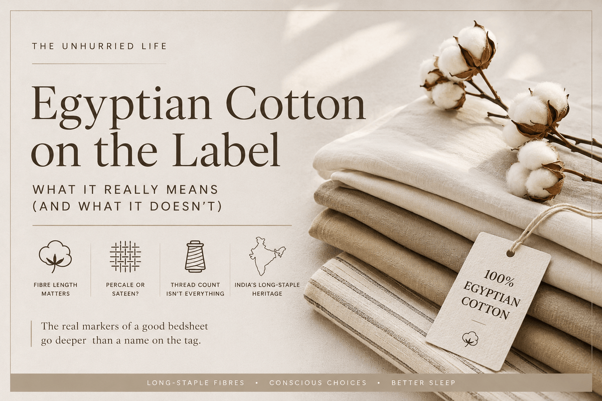 Is Egyptian Cotton Really Better Than Indian Cotton? What the Label Doesn't Tell You - The Unhurried Life