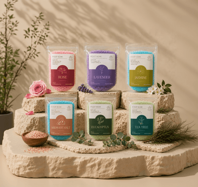 Foot Soak Salts — Pack of 6 - The Unhurried Life