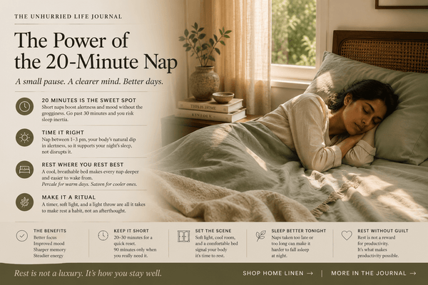 How to Nap Without Wrecking Your Night's Sleep - The Unhurried Life