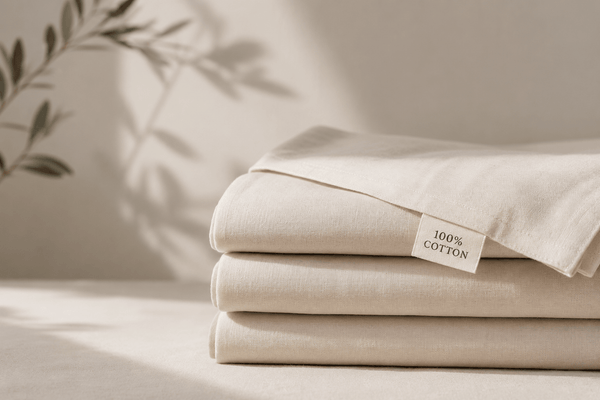 How to Tell If Your Bedsheets Are Really 100% Cotton - The Unhurried Life