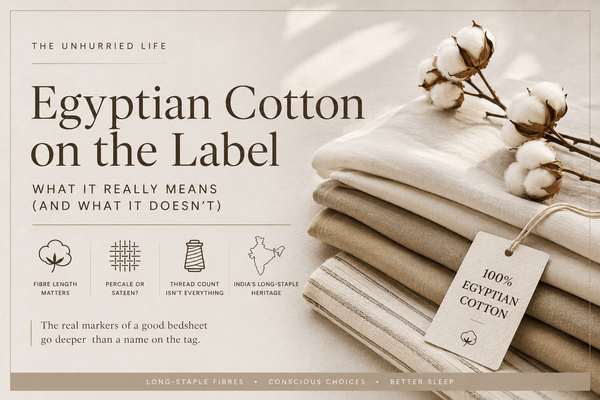 Is Egyptian Cotton Really Better Than Indian Cotton? What the Label Doesn't Tell You - The Unhurried Life