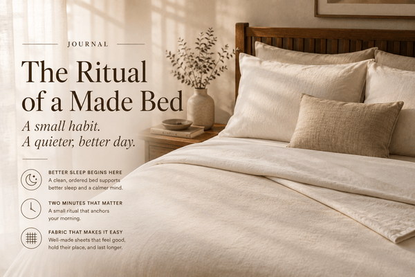 The Five-Minute Ritual: Why Making Your Bed Each Morning Is Worth It - The Unhurried Life