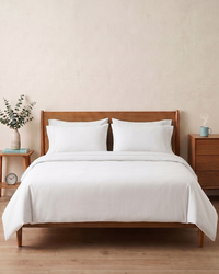 Pearl White- Percale Cotton