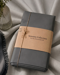 Dark Grey- Percale Cotton