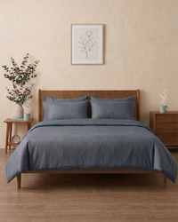 Dark Grey- Percale Cotton
