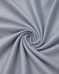 Close-up of Silver grey fabric with a swirl pattern