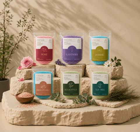 Foot Soak Salts — Pack of 6
